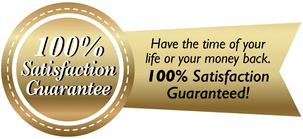 100% satisfaction guaranteed